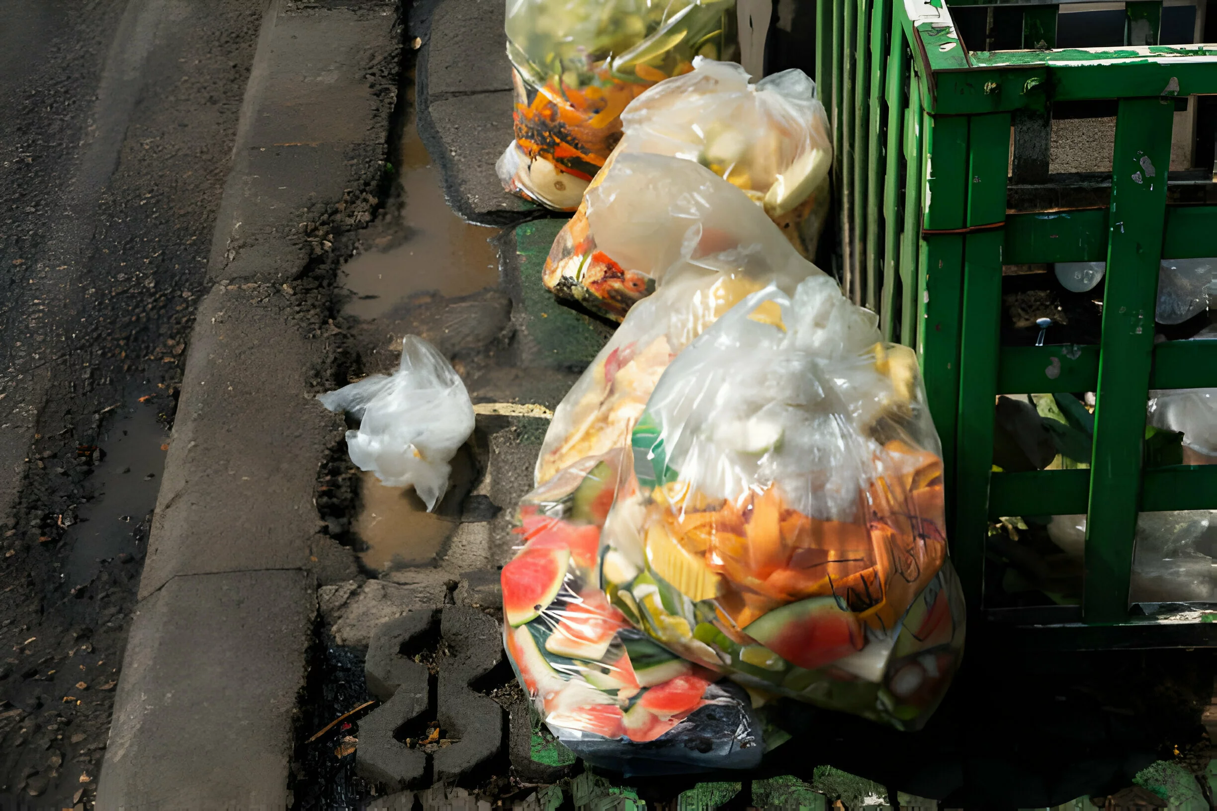 sampah makanan