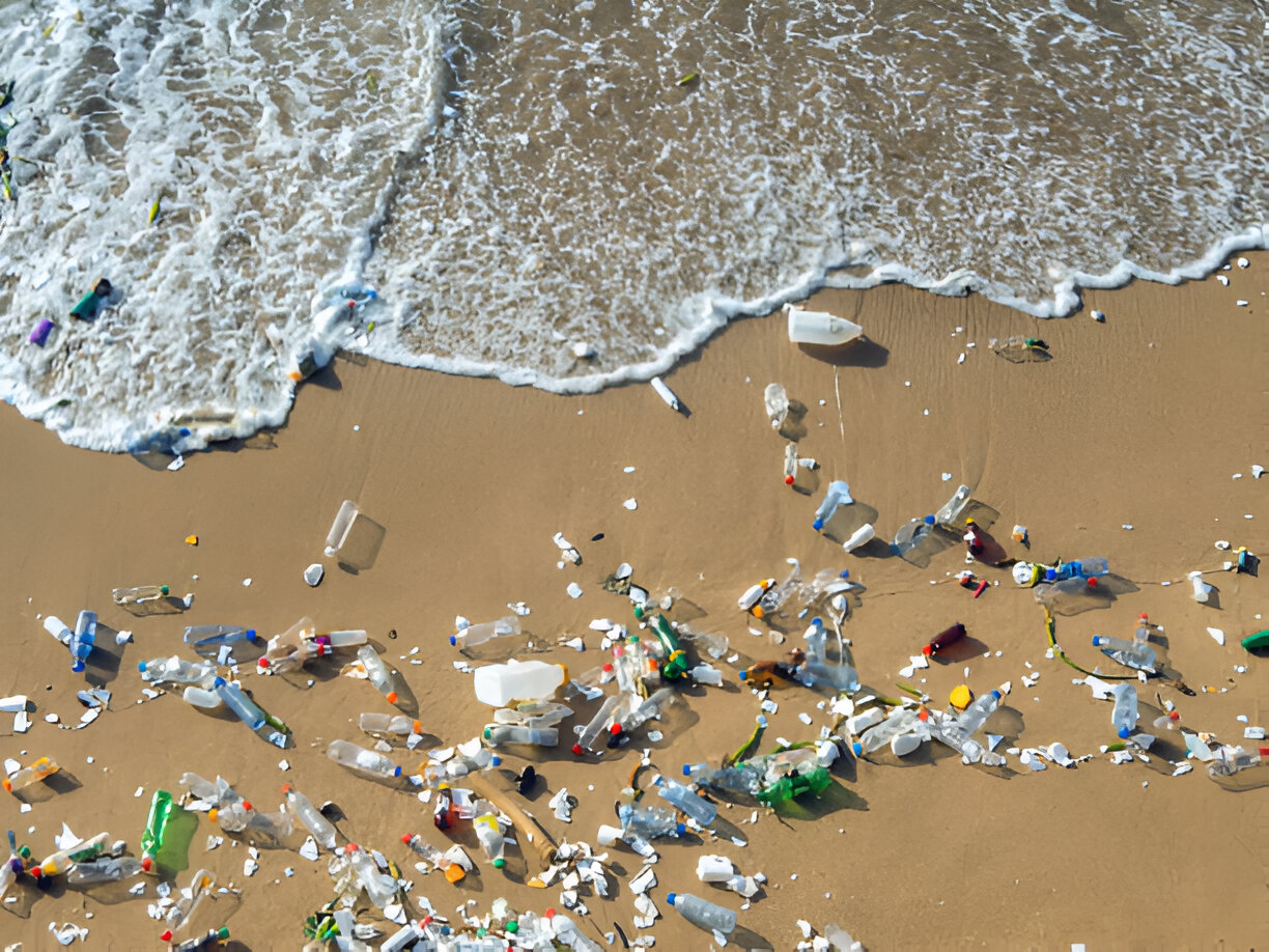 sampah plastik