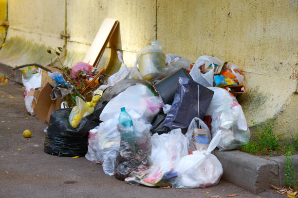sampah trotoar